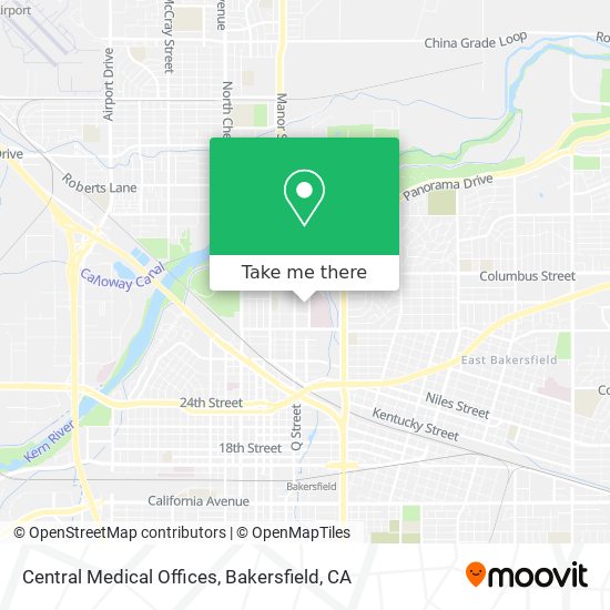 Central Medical Offices map