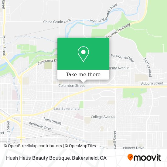 Hush Haús Beauty Boutique map