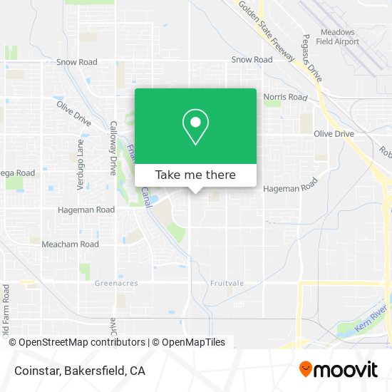 Coinstar map