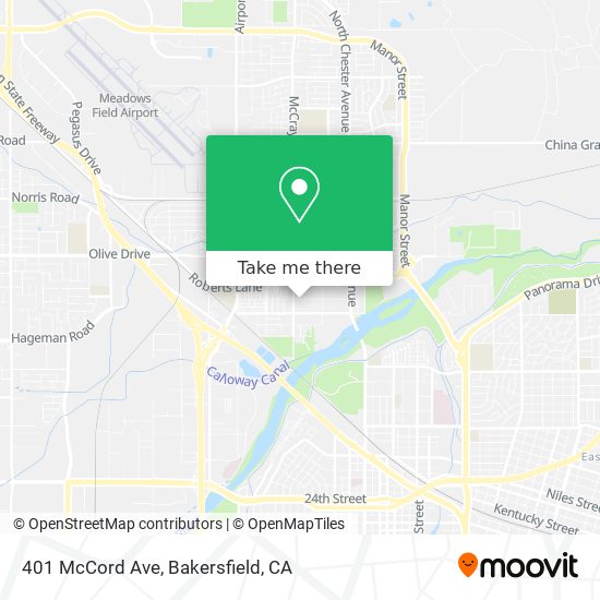 Mapa de 401 McCord Ave