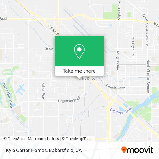 Mapa de Kyle Carter Homes