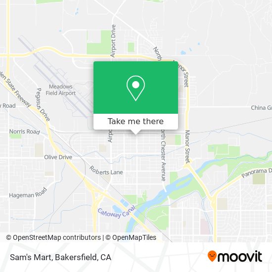 Sam's Mart map