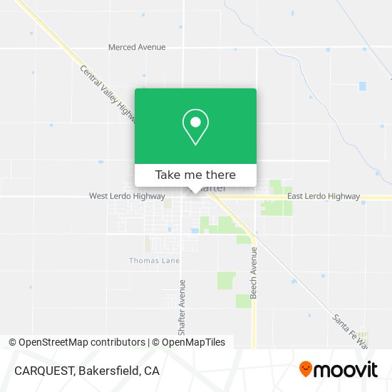 CARQUEST map