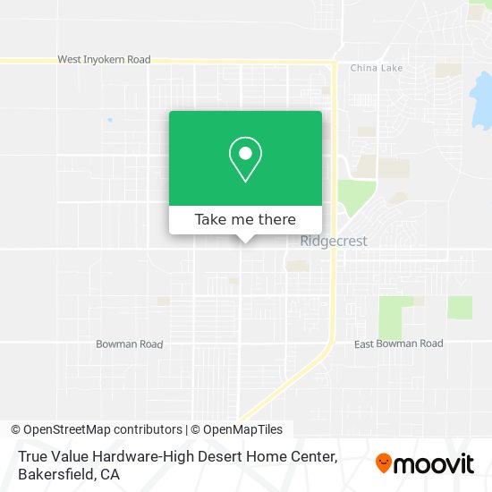 True Value Hardware-High Desert Home Center map