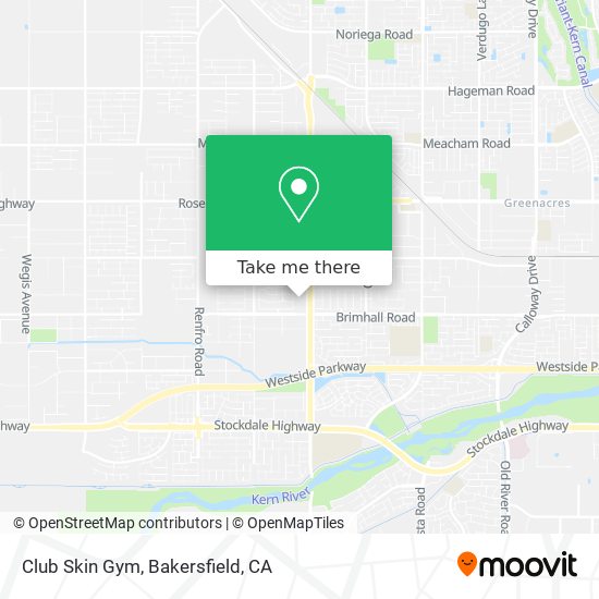 Club Skin Gym map