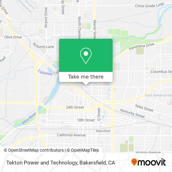 Tekton Power and Technology map