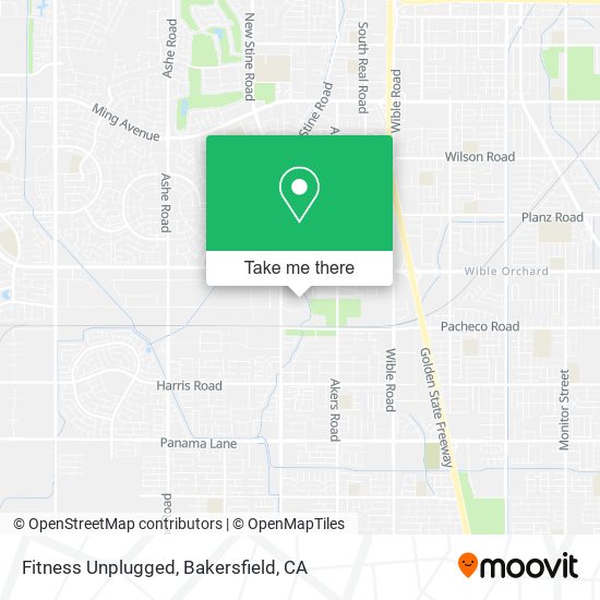 Fitness Unplugged map