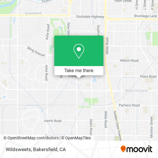 Wildsweets map