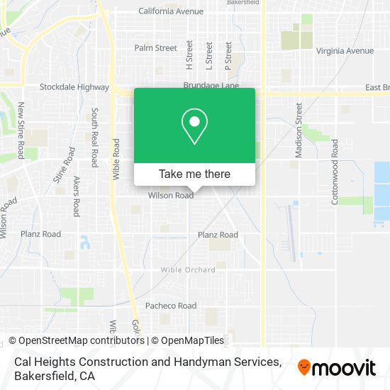 Cal Heights Construction and Handyman Services map