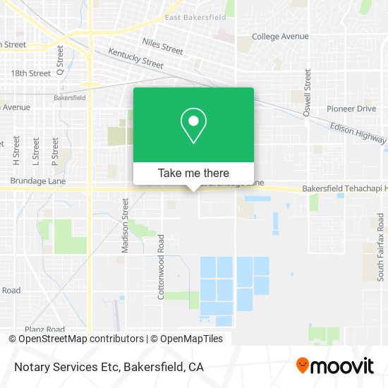 Notary Services Etc map