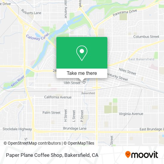 Paper Plane Coffee Shop map