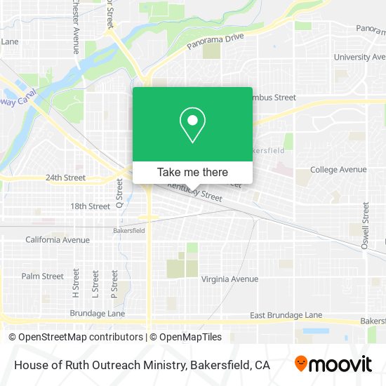 House of Ruth Outreach Ministry map