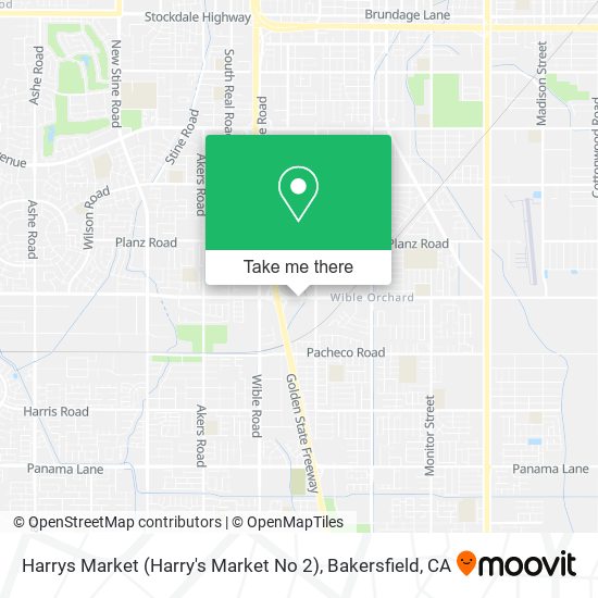 Mapa de Harrys Market (Harry's Market No 2)