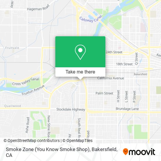 Smoke Zone (You Know Smoke Shop) map