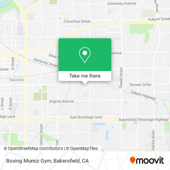 Boxing Munoz Gym map