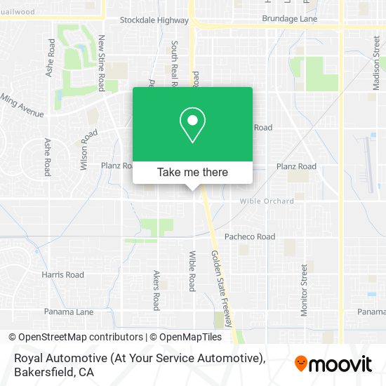 Royal Automotive (At Your Service Automotive) map