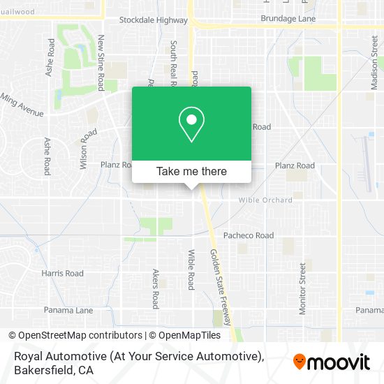 Mapa de Royal Automotive (At Your Service Automotive)