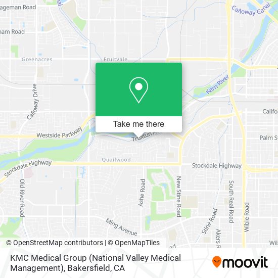 Mapa de KMC Medical Group (National Valley Medical Management)