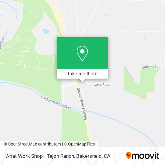 Ariat Work Shop - Tejon Ranch map