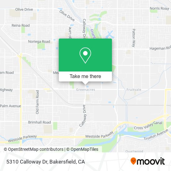 5310 Calloway Dr map