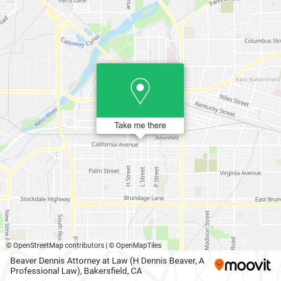 Mapa de Beaver Dennis Attorney at Law (H Dennis Beaver, A Professional Law)