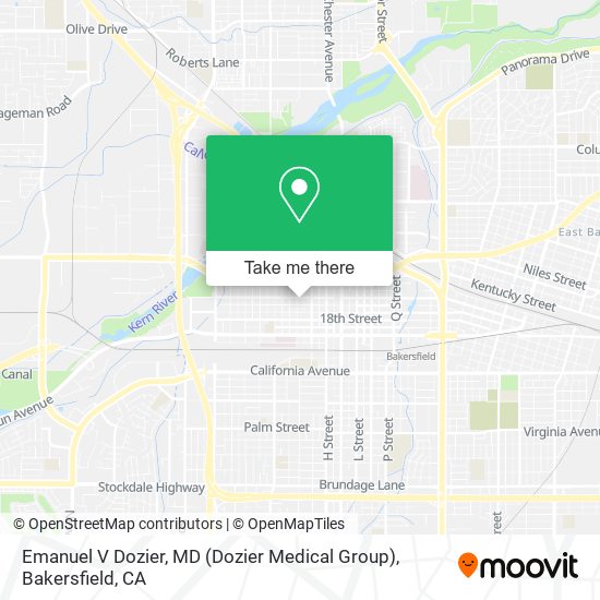 Emanuel V Dozier, MD (Dozier Medical Group) map