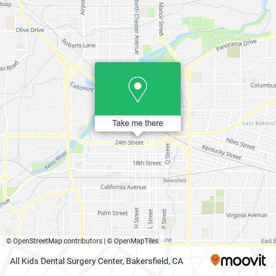 All Kids Dental Surgery Center map