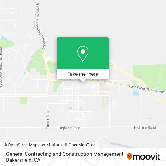 General Contracting and Construction Management map