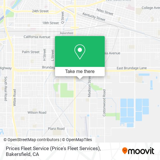 Prices Fleet Service (Price's Fleet Services) map