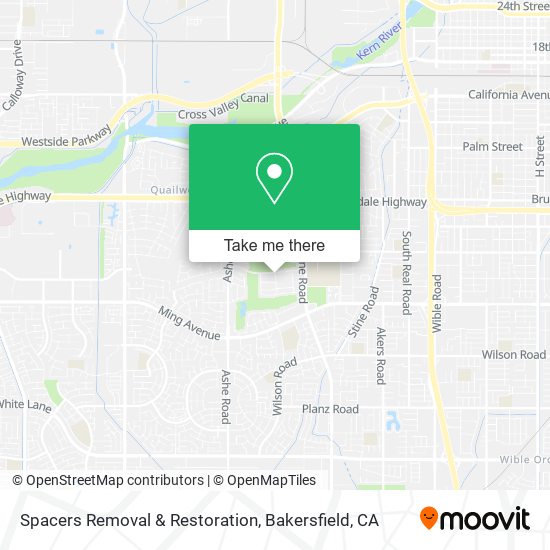 Spacers Removal & Restoration map