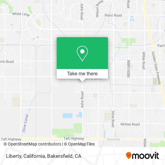 Liberty, California map