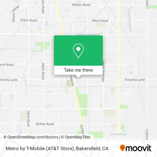 Metro by T-Mobile (AT&T Store) map
