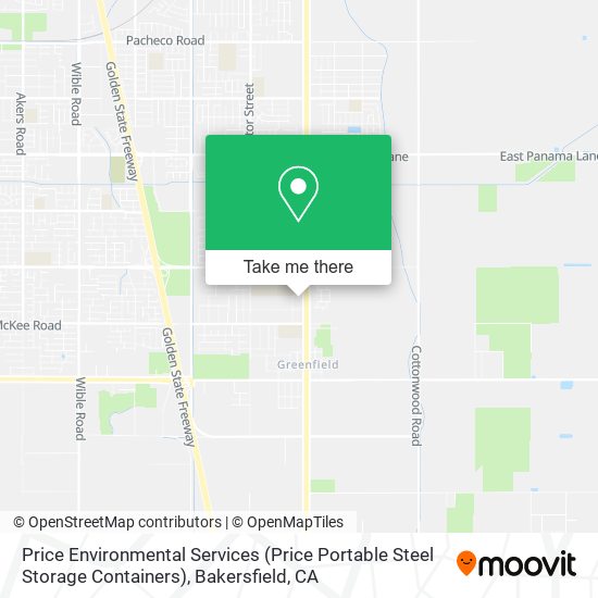 Price Environmental Services (Price Portable Steel Storage Containers) map