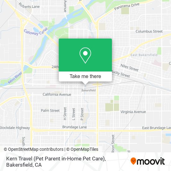 Kern Travel (Pet Parent in-Home Pet Care) map