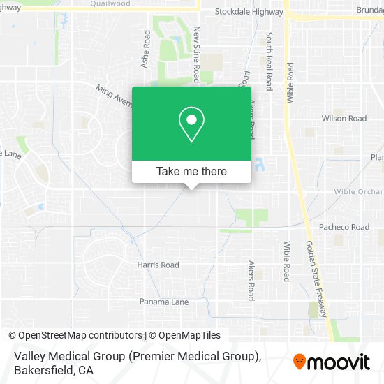 Mapa de Valley Medical Group (Premier Medical Group)