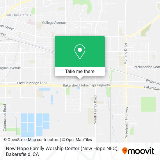 Mapa de New Hope Family Worship Center (New Hope NFC)