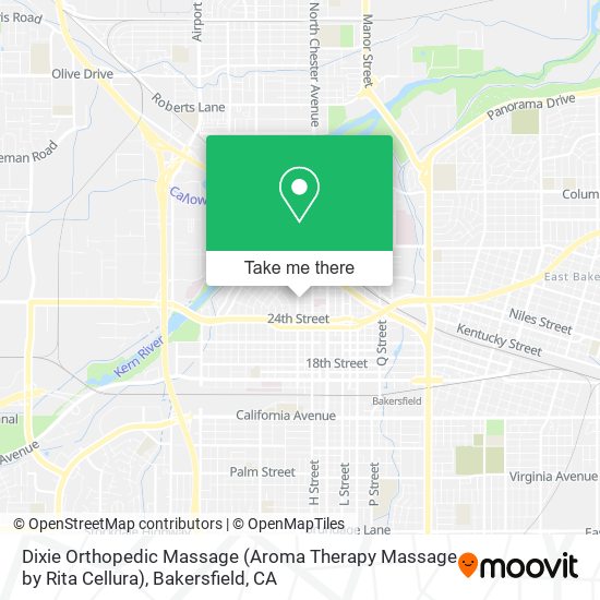Dixie Orthopedic Massage (Aroma Therapy Massage by Rita Cellura) map