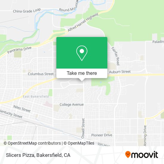 Slicers Pizza map