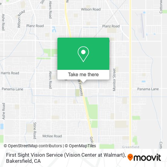 Mapa de First Sight Vision Service (Vision Center at Walmart)