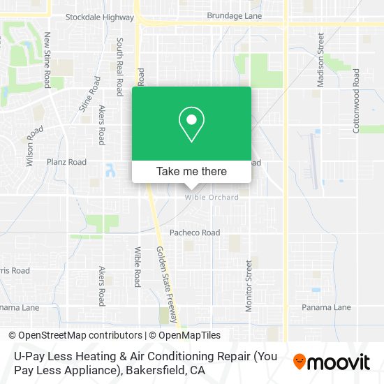 Mapa de U-Pay Less Heating & Air Conditioning Repair (You Pay Less Appliance)