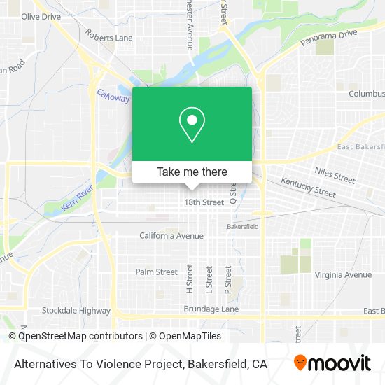 Alternatives To Violence Project map