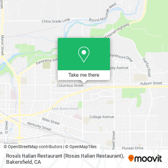 Rosa's Italian Restaurant (Rosas Italian Restaurant) map