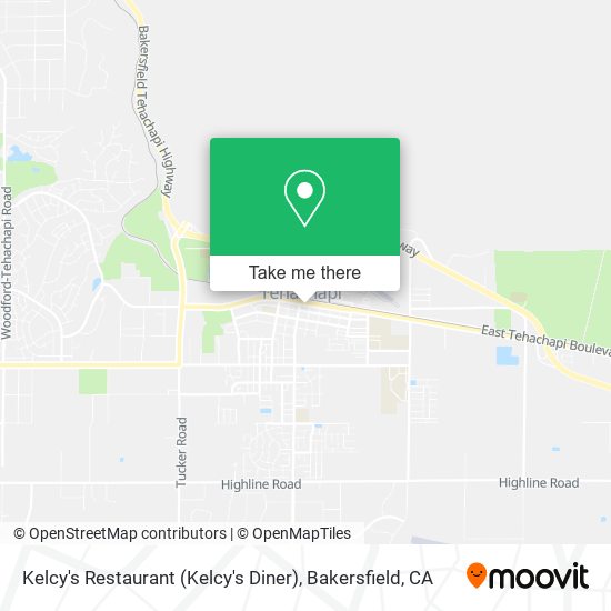 Mapa de Kelcy's Restaurant (Kelcy's Diner)