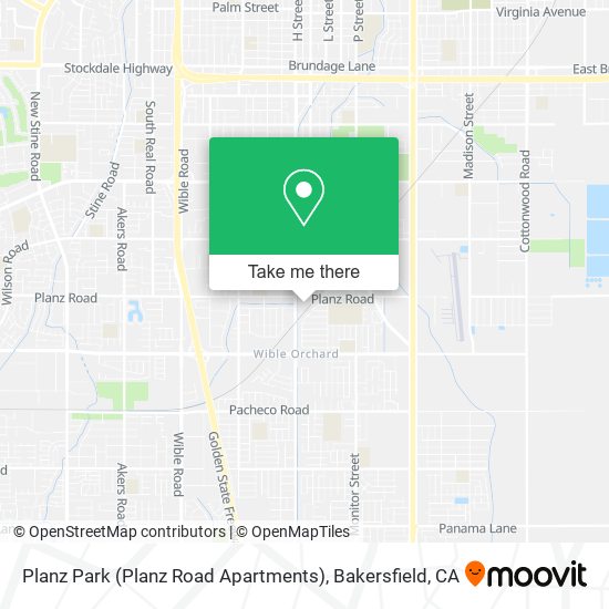 Planz Park (Planz Road Apartments) map