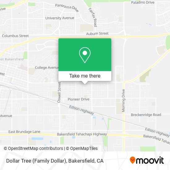 Dollar Tree (Family Dollar) map