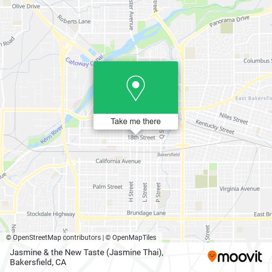 Jasmine & the New Taste (Jasmine Thai) map