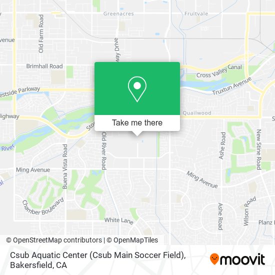 Mapa de Csub Aquatic Center (Csub Main Soccer Field)