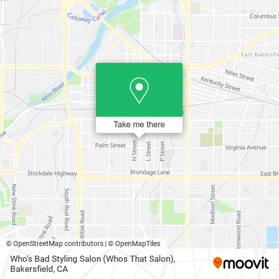 Who's Bad Styling Salon (Whos That Salon) map