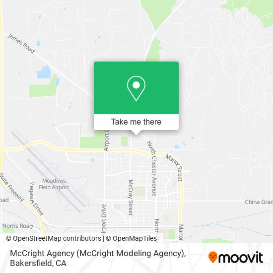 McCright Agency (McCright Modeling Agency) map