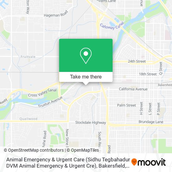 Animal Emergency & Urgent Care (Sidhu Tegbahadur DVM Animal Emergency & Urgent Cre) map